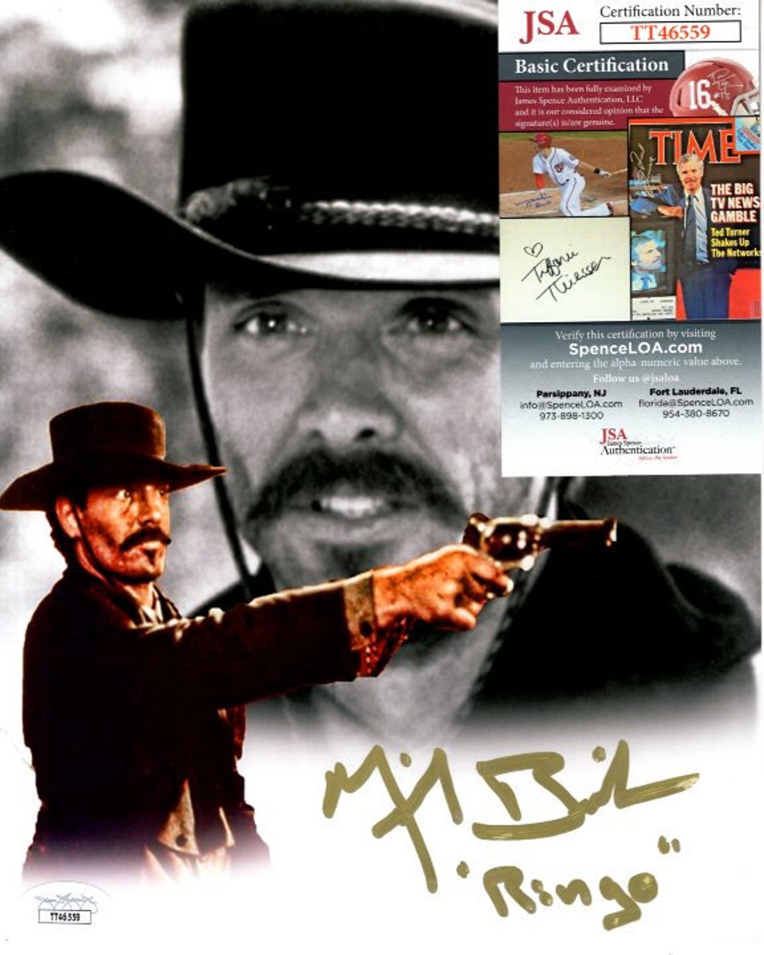Michael Biehn Signed 8x10 Tombstone Johnny Ringo Photo JSA - Etsy