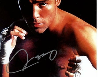 オスカー・デ・ラ・ホーヤ直筆サイン入り レッド エバーラスト