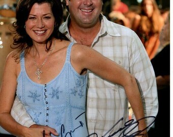 Vince Gill and Amy Grant signed autographed 8x10 photo