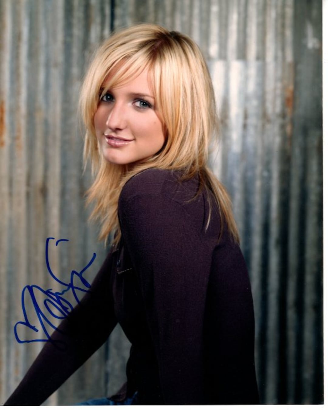Ashlee Simpson Signed Autographed 8x10 Photo Etsy