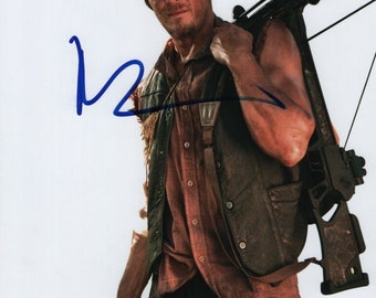 ノーマン・リーダス直筆サイン入り 8x10 ウォーキング・デッド ダリル