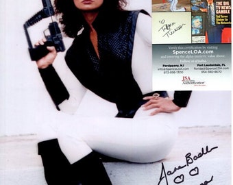 Jane Badler signed autographed 8x10 v diana photo JSA