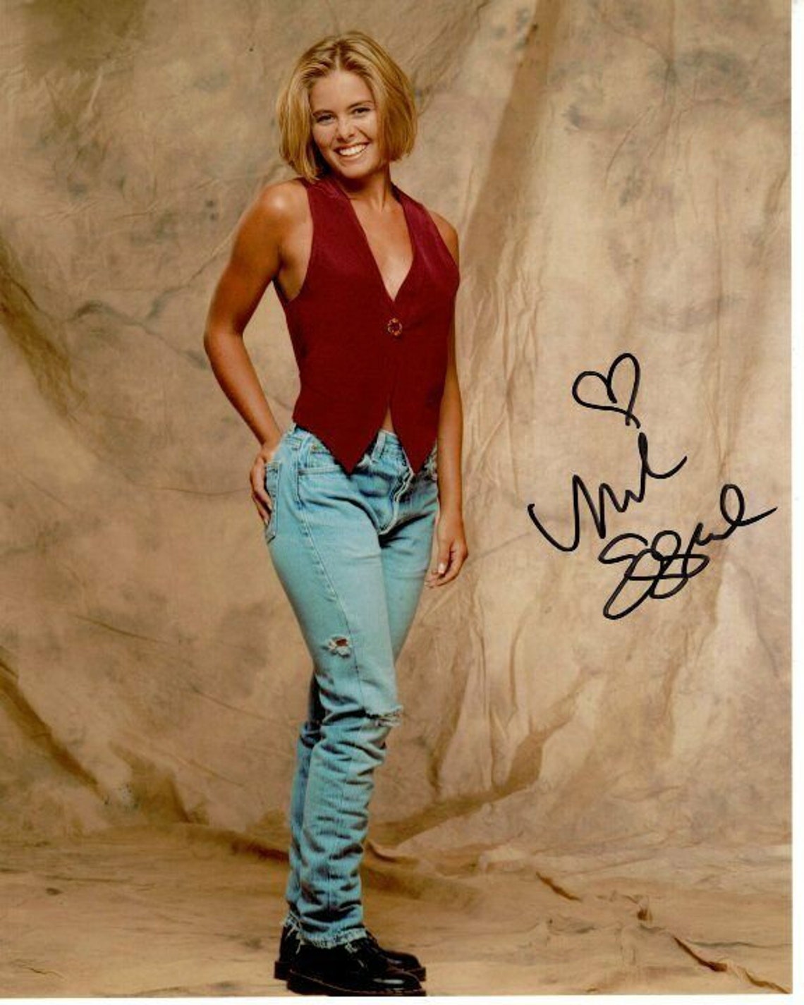 Nicole Eggert Signed Autographed Photo Etsy