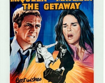 ゲッタウェイ　オリジナル·スコア　スティーヴ・マックィーン アリ・マッグローがスティーブ・マックイーンとの「The Getaway」に