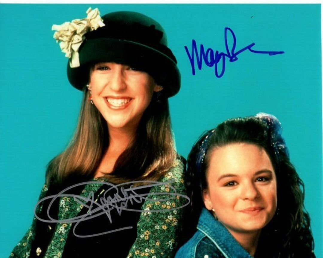 Mayim Bialik and Jenna Von Oy Signed Autographed 8x10 Blossom Photo Etsy