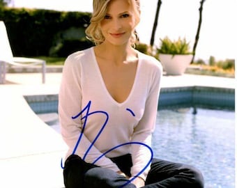 Kyra Sedgwick firmó una foto autografiada de 8x10