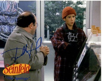 Jason Alexander and Michael Fishman signed autographed 8x10 Seinfeld photo