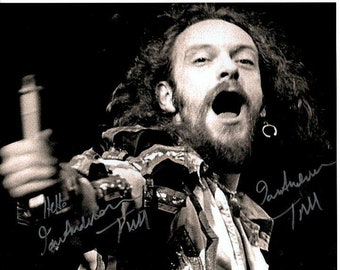 Ian Anderson signed autographed 8x10 photo jethro tull