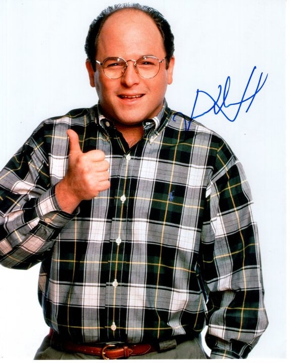 Jason Alexander Signed Autographed 8x10 Seinfeld George Costanza