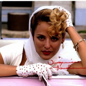 Virginia Madsen signed autographed 8x10 The Hot Spot Dolly Harshaw photo