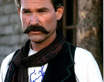 Kurt Russell signed autographed 8x10 Tombstone Wyatt Earp photo