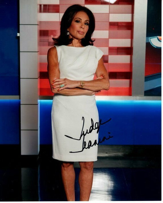 Judge Jeanine Pirro Signed Autographed 8x10 Fox News Photo - Etsy