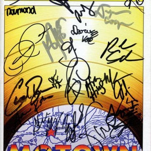 Motown The Musical signed autographed cast playbill