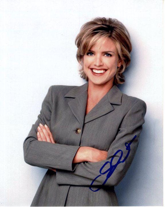 Courtney Thorne-smith Signed Autographed 8x10 Ally Mcbeal Georgia