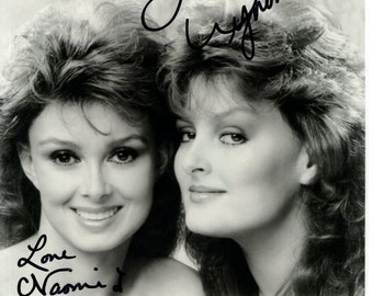 Naomi and Wynonna Judd signed autographed 8x10 The Judds photo