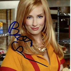Beth Behrs signed autographed 2 broke girls caroline channing 8x10 photo