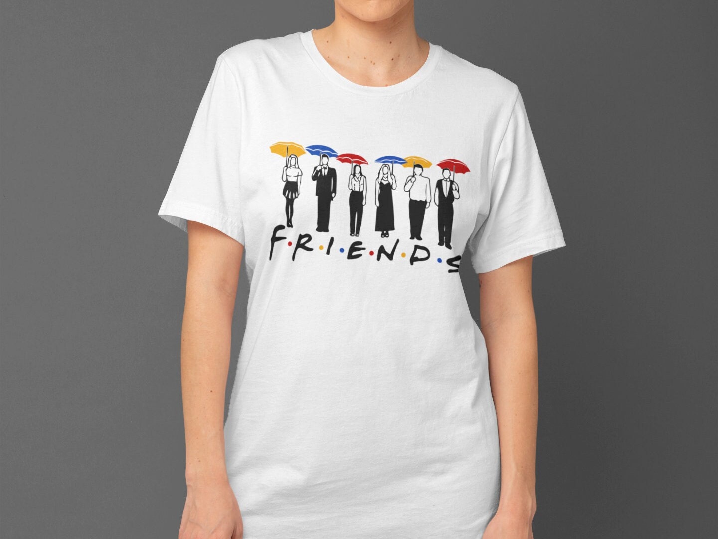 Umbrella Shirt Friends Gift 