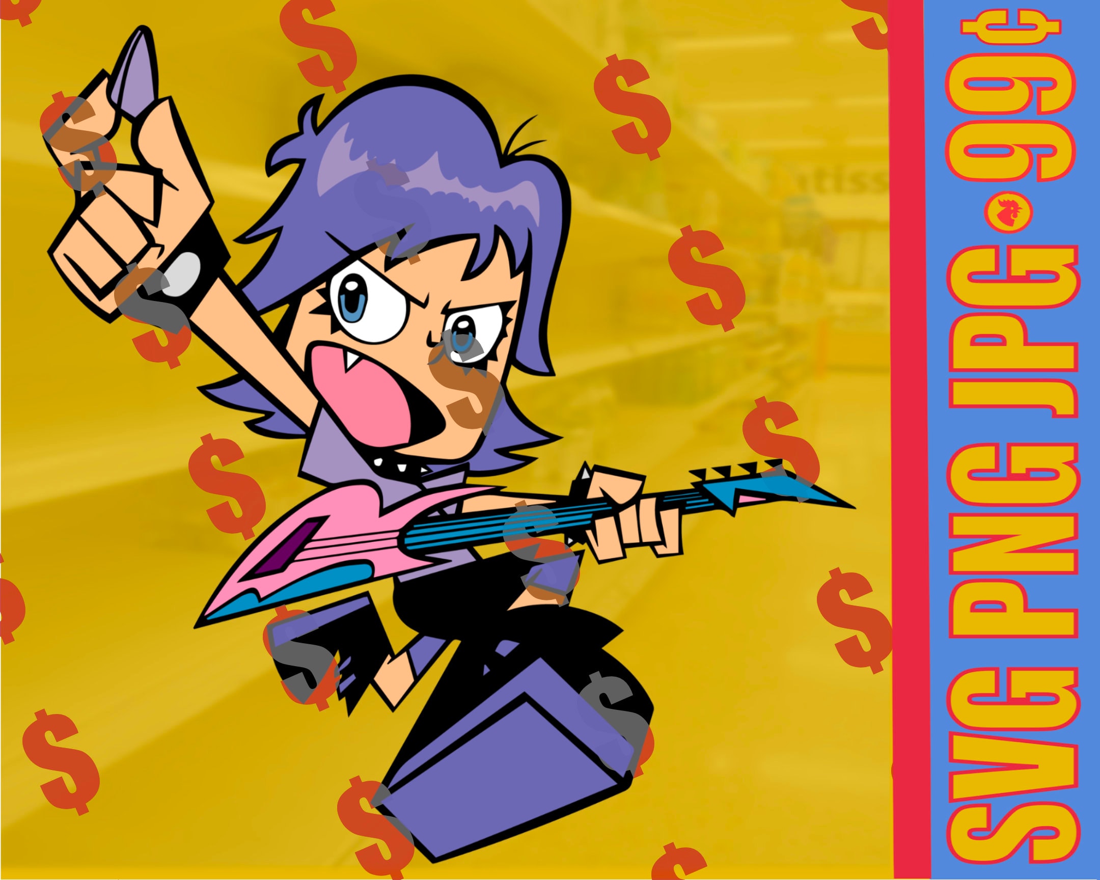 Puffy Amiyumi: Yumi SVG 