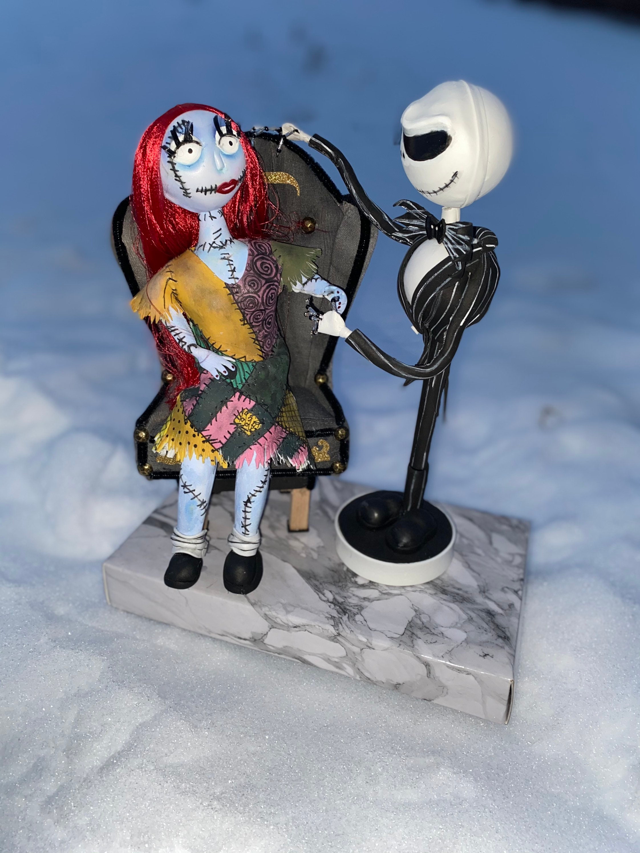 Nightmare Before Christmas Figurines Etsy