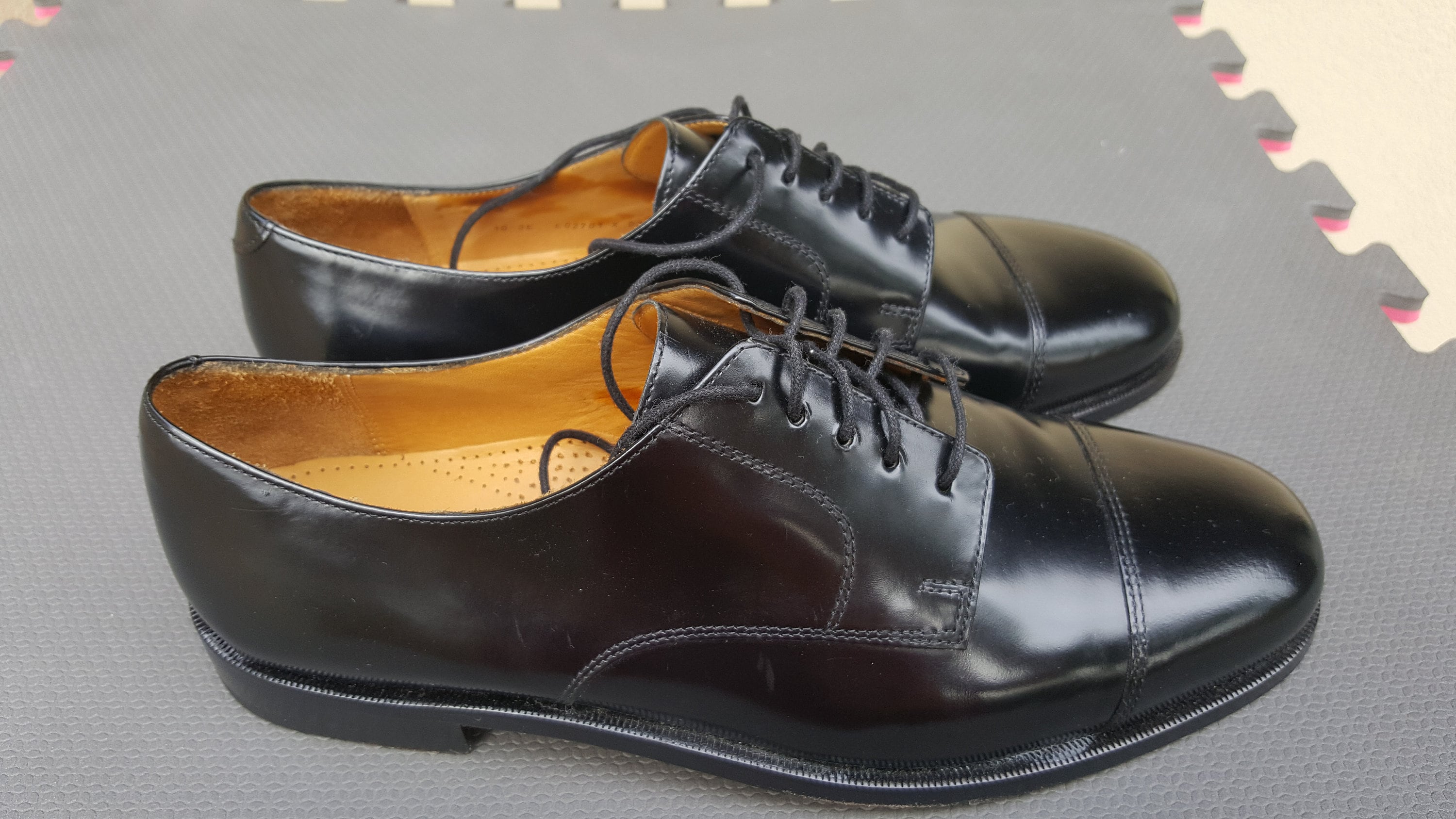 Cole Haan C02701 Lexington II Black Cap Toe Lace-up Oxfords  display picture 2