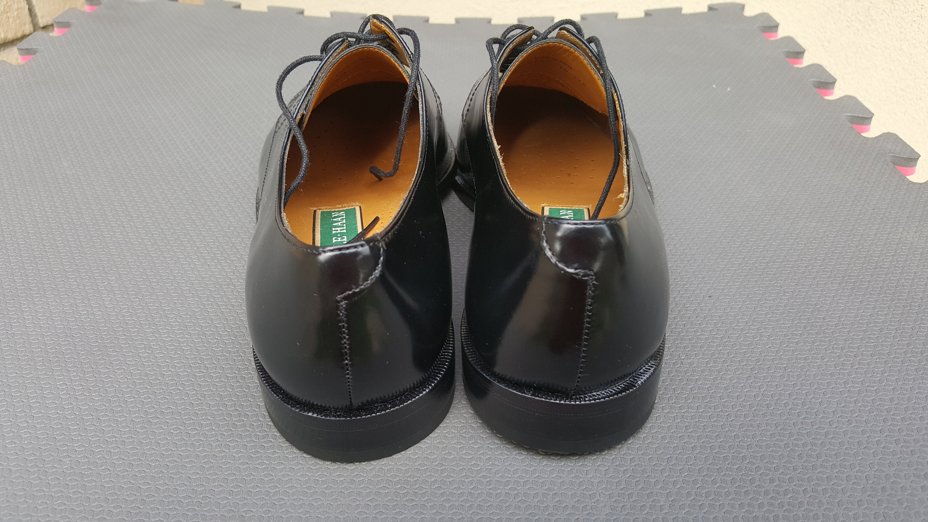 Cole Haan Size 12D Smooth Black Leather Lexington II Shoes C02701 Cap Toe Oxford Amazon.com | Cole Haan Men main image 2