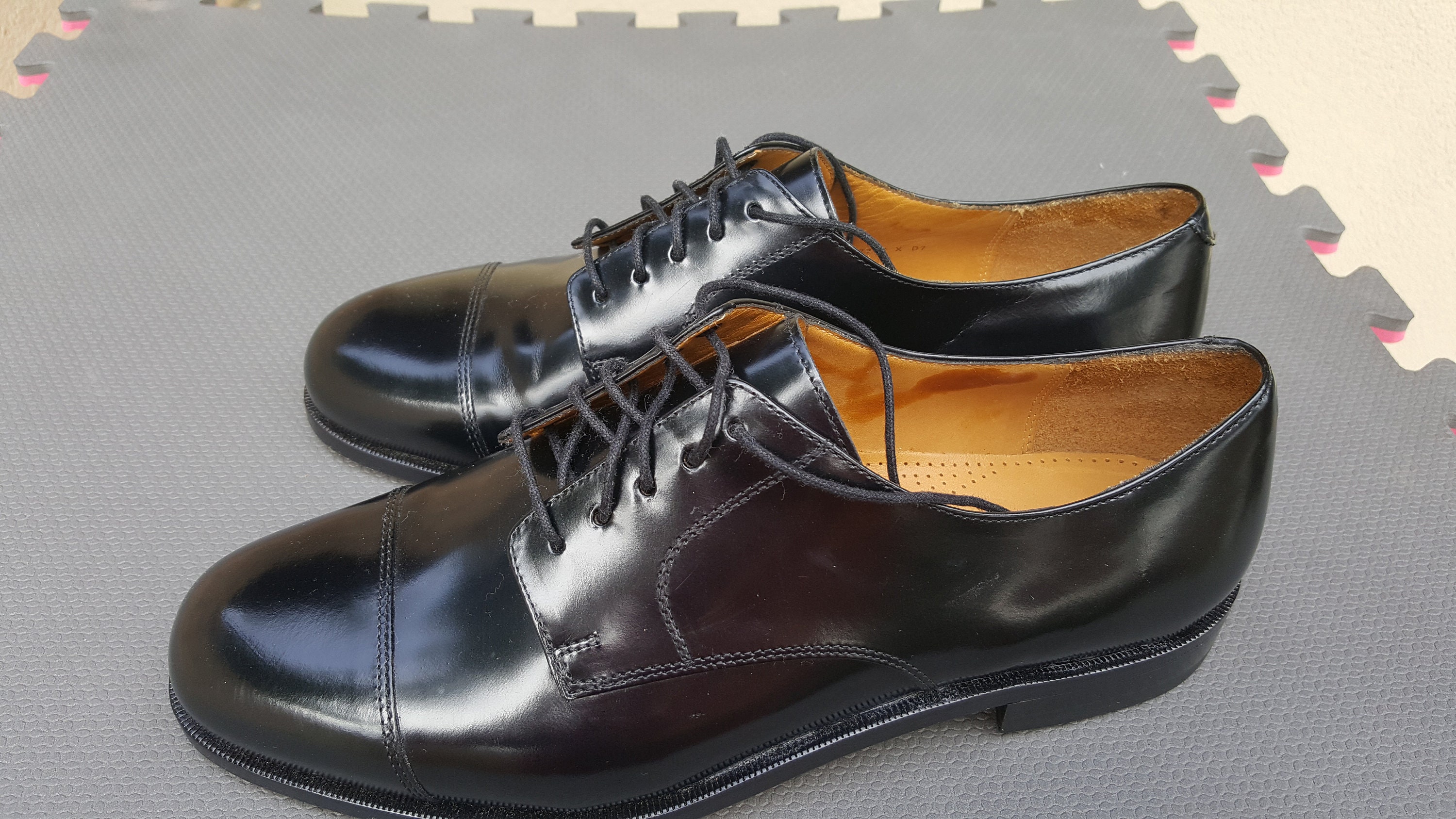 Cole Haan C02701 Lexington II Black Cap Toe Lace-up Oxfords  display picture 1