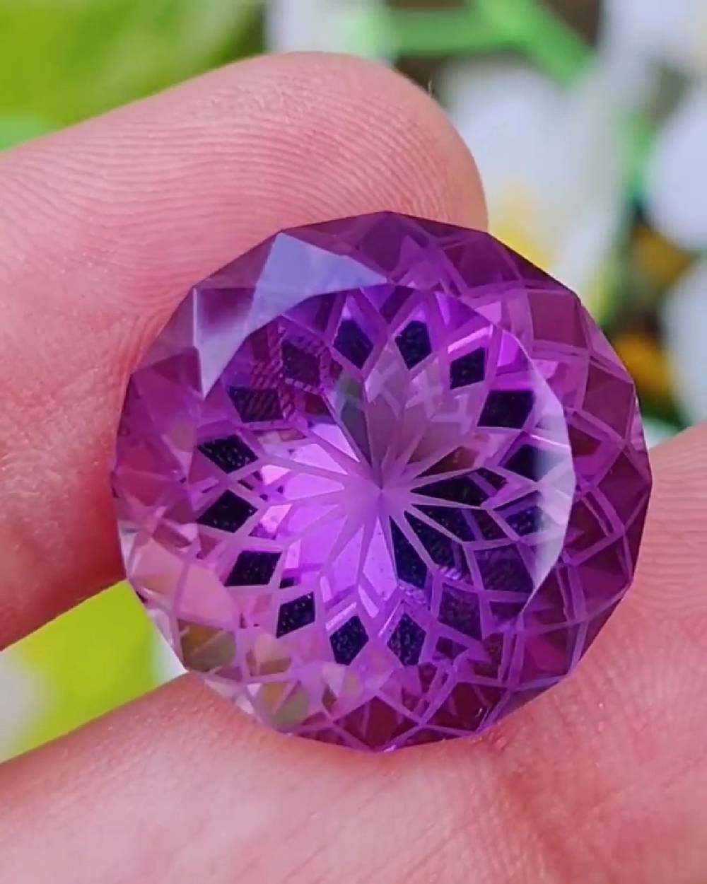 round faceted cut Amethyst loose gemstone various sizes round faceted cut Amethyst loose gemstone various sizes
