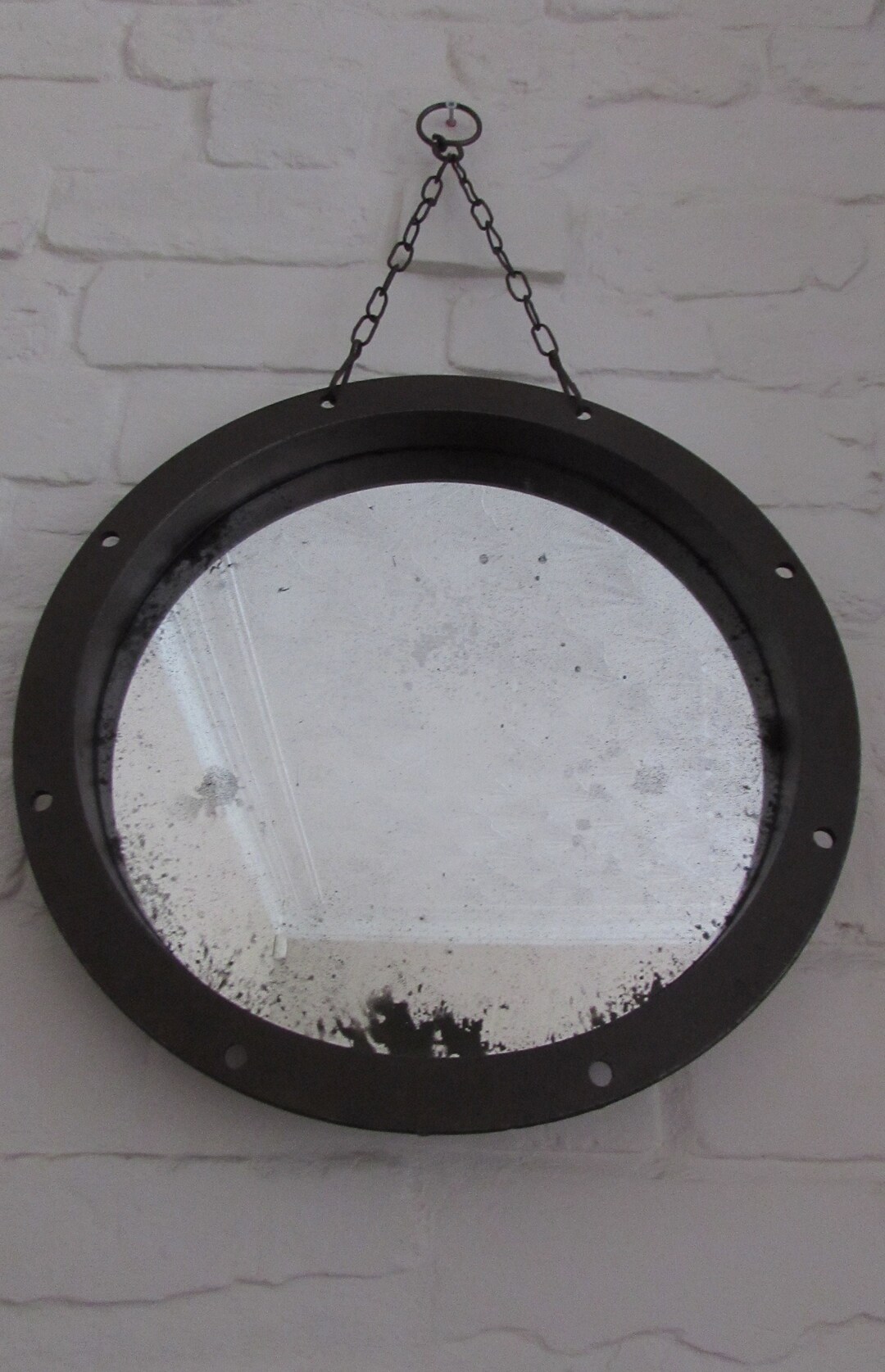 Distressed Rustic Mirror - Etsy