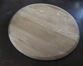 Wine Barrel Head - Sanded Sealed Glued - Free Shipping!