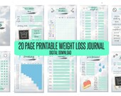 Weight Loss Journal PRINT AT HOME
