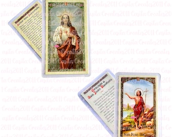 Tarjetas de Oración, Prayer Cards, Catholic Prayer Cards, Tarjetas Catolicas, Catholic, Saint Prayers, Saint Cards, Santos, Santos Tarjetas