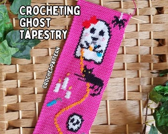 Crocheting Ghost Tapestry Crochet Pattern [DIGITAL PDF]