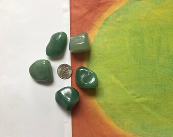 Green Aventurine | Portal to Feeling Satisfied - Support Stone