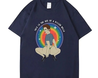 Bella, Le cul d'une tueuse, t-shirt en coton unisexe parodie Twilight Edward, vampire