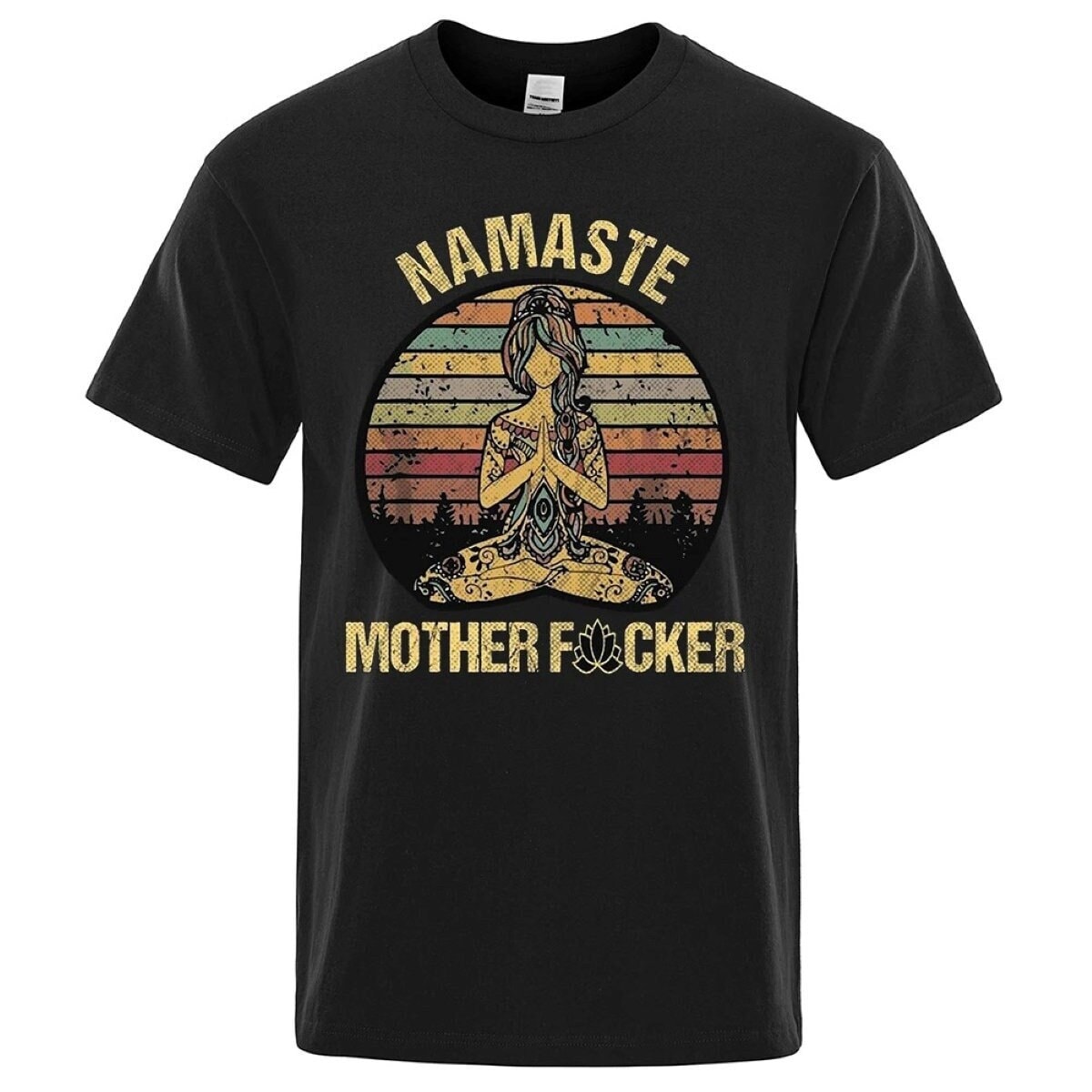 T-shirt Homme Bad Mother F#%ker Drôle - Marque Gildan, Coton, Taille Oversize, Neuf Sans étiquettes