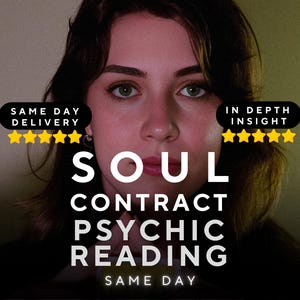 Soul Contract Psychic Reading, Past Life and Karma Insight, Medium Guided PDF, Future Love Prediction, Personalized Spiritual Reading