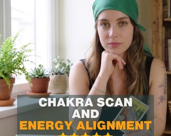 Chakrascan en energie-uitlijning | Digitale pdf met 7 centra voor analyse
