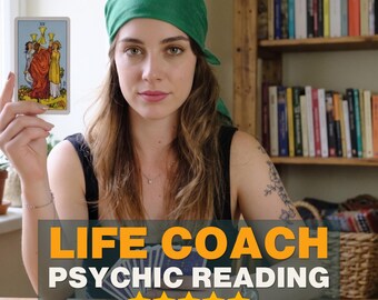 Life Coach Tarot Reading: Same Day Psychic Guidance (PDF)