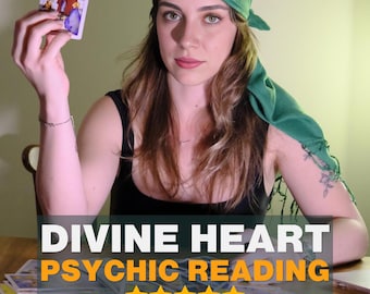 Divine Heart Love Reading, Channeled Soul Message (Digital)