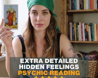 Hidden Feelings Psychic Reading, Reveal Secret Emotions, Intuitive Love Insight (PDF)