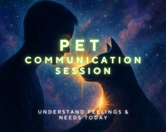 Pet Communication Session | Understand Feelings & Needs Today