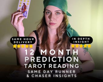 Next 12 Month, 2026 Prediction, Tarot Reading, Same Hour Psychic Reading, 12 Month Future Forecast, Psychic Predictions