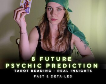 8 Future Psychic Predictions: Same Day Love Tarot Reading (PDF)