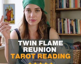 Twin Flame Reading: Same Day Digital Tarot Insight in PDF Format
