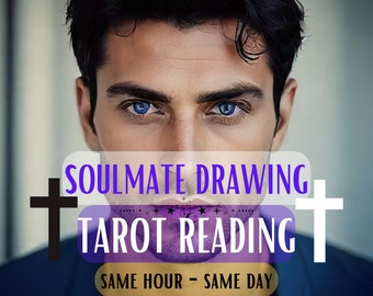 Soulmate Psychic Drawing & Tarot Reading: Same Day Guidance (PDF)