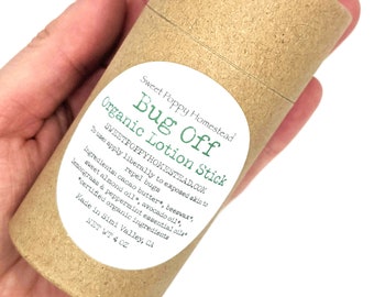 grand stick anti-insectes | Barre de lotion solide insectifuge naturel biologique