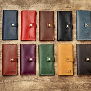 Cartera personalizada para mujeres - Monedero Clutch Phone Wallet Regalo para esposa Regalo para su regalo para mamá Día de la Madre Cartera personalizada para mujeres