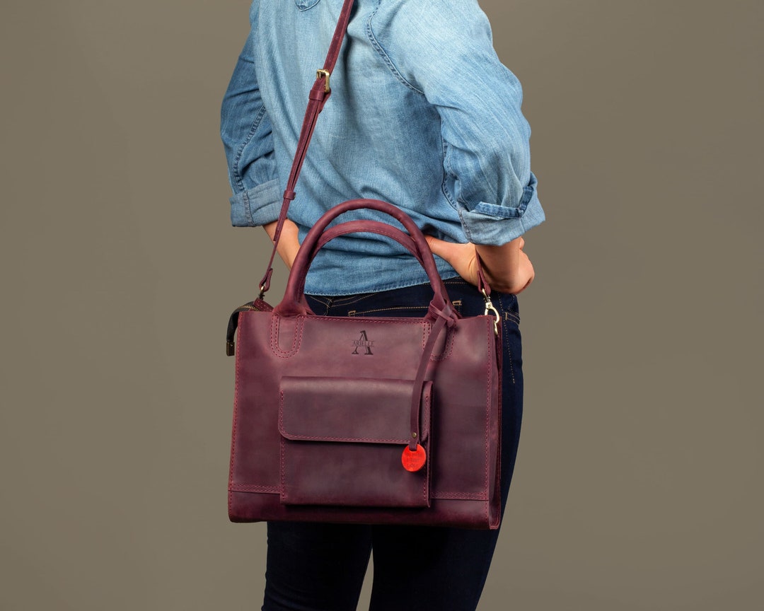 Crossbody Laptop Tote Bag, Shoulder Laptop Bag, Messenger Bag Laptop