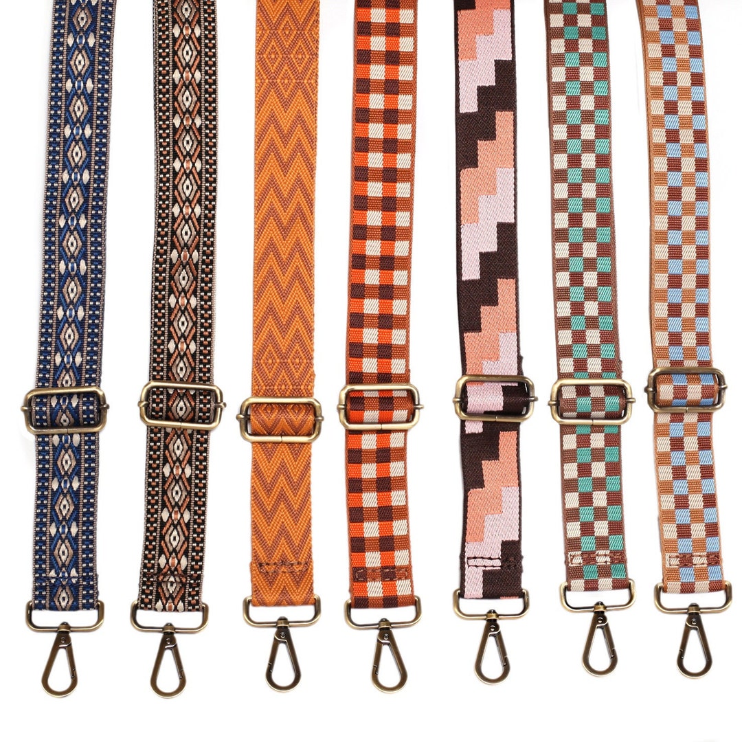 Vintage Crafts Leather Adjustable Padded Replacement Shoulder Strap With Metal Swivel Hooks For Messenger, Laptop, Camera, Duffle Bags & More Handbag