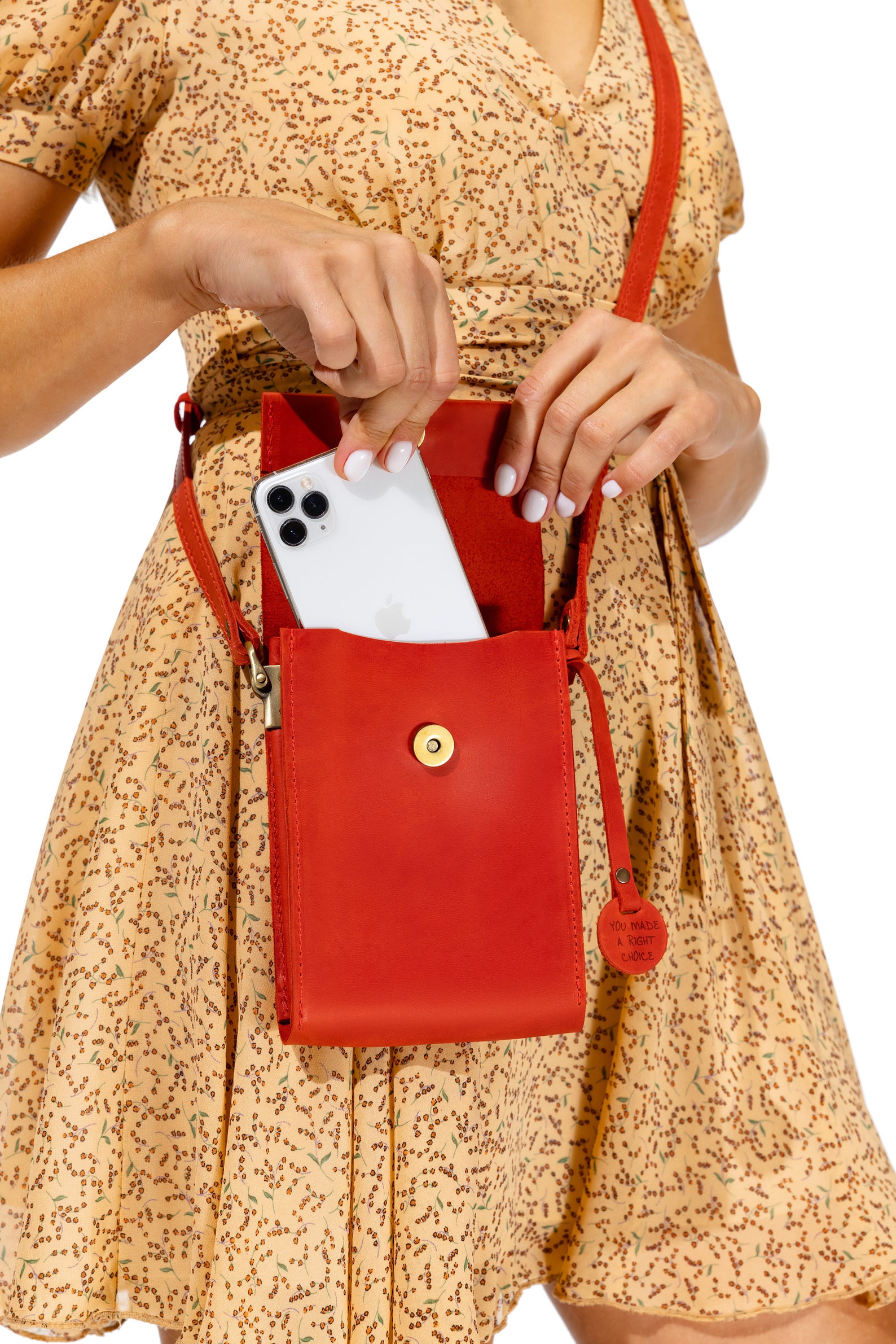 Сell Phone Shoulder Bag Boho Phone Bag Phone Case Bag Phone Etsy